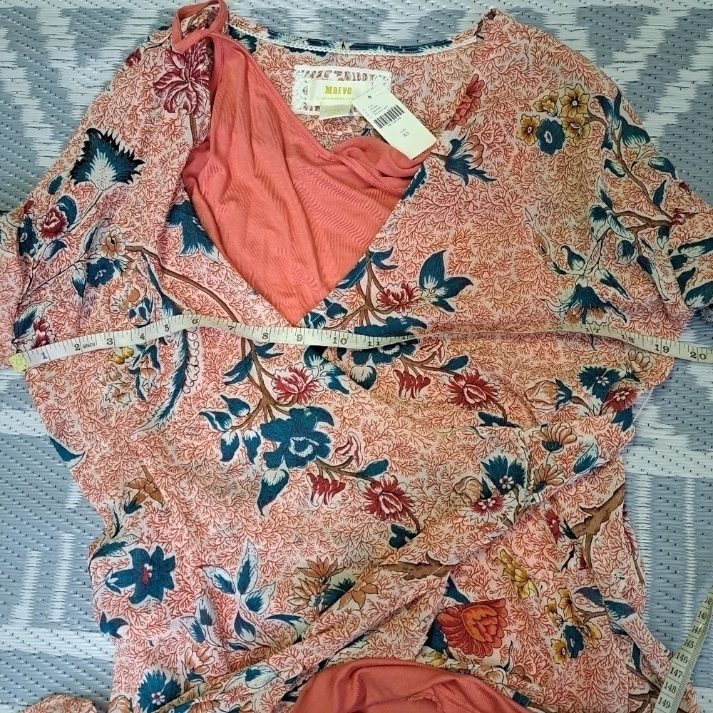 Anthropologie Maeve Adelaide Wrap Dress - Picture 14 of 15